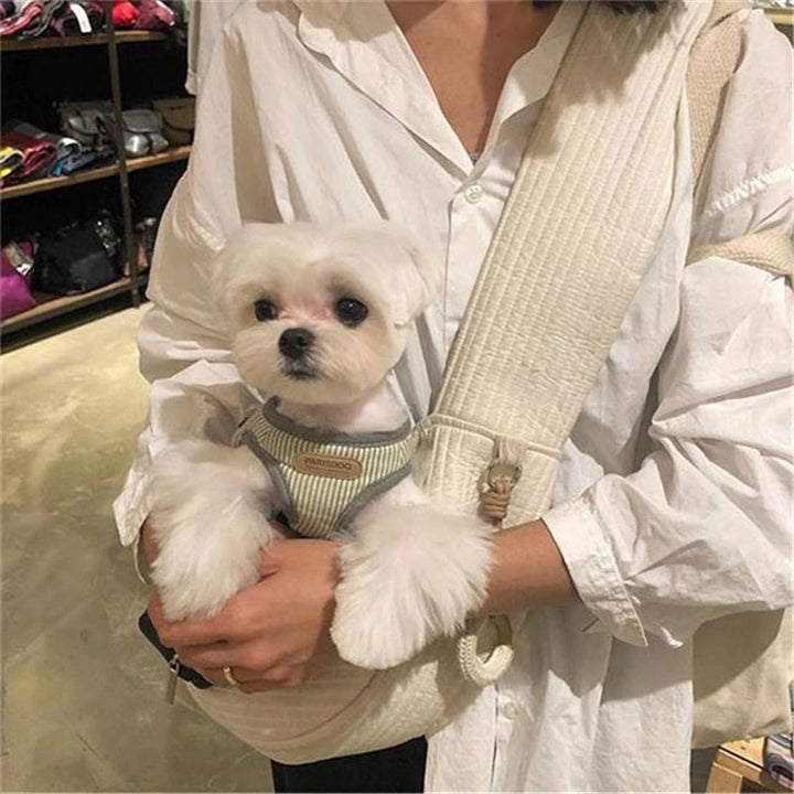 Puppy Kitten Carrier Outdoor Travel Handbag Dog Carriers For Small Dogs, Puppy Dog Carrier For Small Dogs With Multiple Pockets, Breathable Mesh And Soft Cushion, Small Dog Travel Tote Bag Fo - ZEYTONCART
