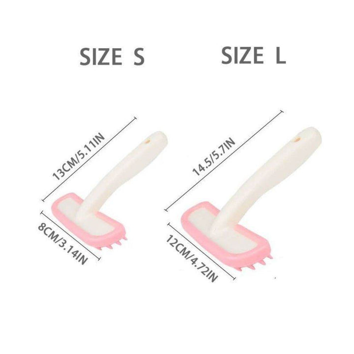 Silicone Small Pet Rabbit Comb Grooming Trimmer Fur Brush For Guinea Pig Chinchilla Cleaning Grooming Tool Accessoires - ZEYTONCART