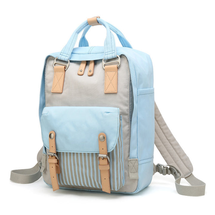 Fashion Stripe Casual Computer Backpack - ZEYTONCART
