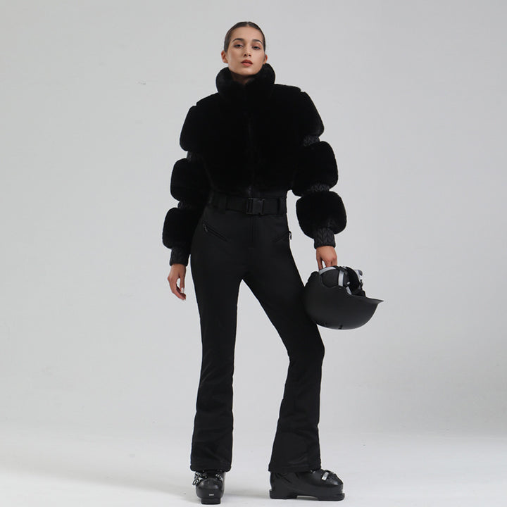 Winter Ski One-piece Female Windproof Thickening - ZEYTONCART