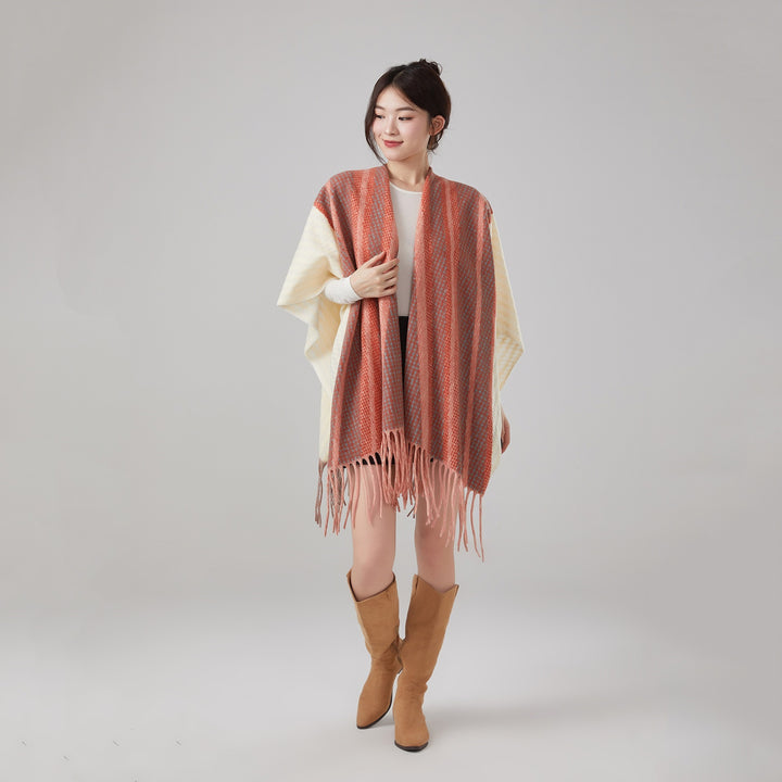 Autumn And Winter Ethnic Style Warm Shawl - ZEYTONCART