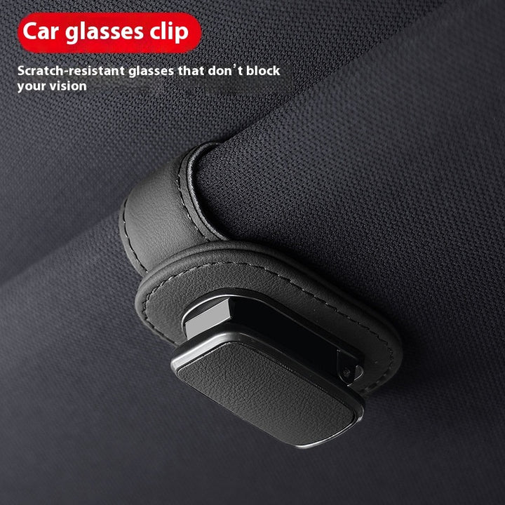 Leather Car Accessories Car Glasses Frame - ZEYTONCART