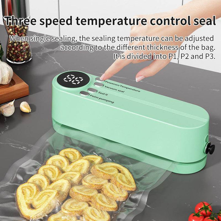 Mini Wireless Automatic Vacuum Sealing Machine - ZEYTONCART
