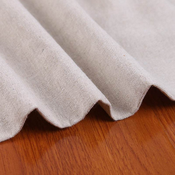 Sofa Curtains Solid Color Cotton Linen Fabric - ZEYTONCART