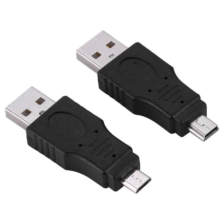 Pack of 10 Multiple USB2.0 Adapters Micro/Mini Male Female Converters Connectors - ZEYTONCART