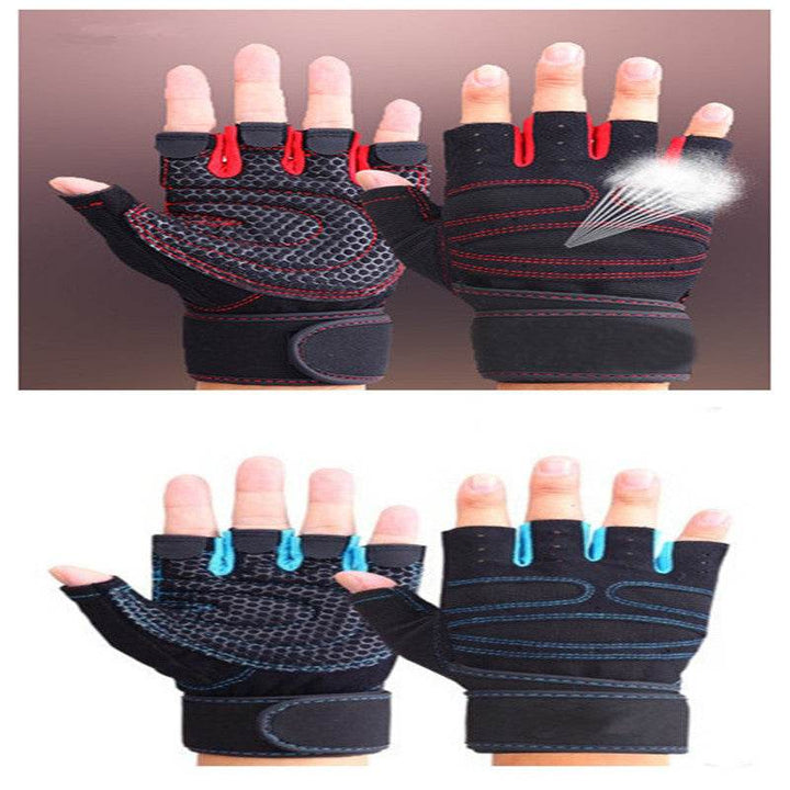 Sports fitness microfiber gloves - ZEYTONCART