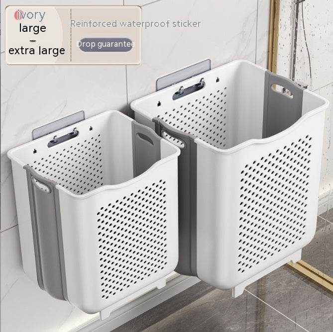 Wall-mounted Foldable Storage Basket - ZEYTONCART