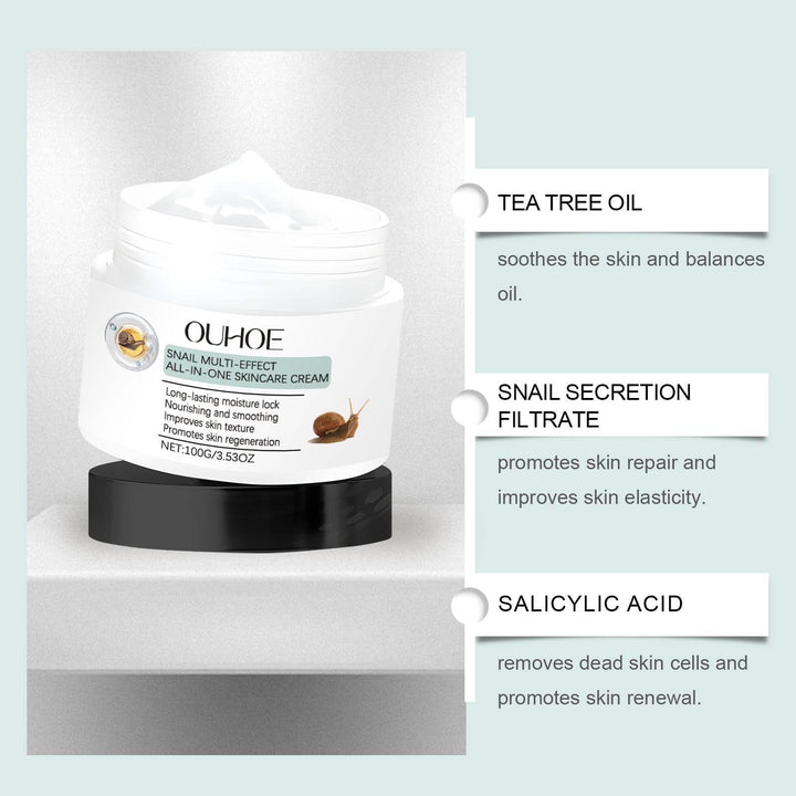 Snail Multi Effect Skincare Cream - ZEYTONCART