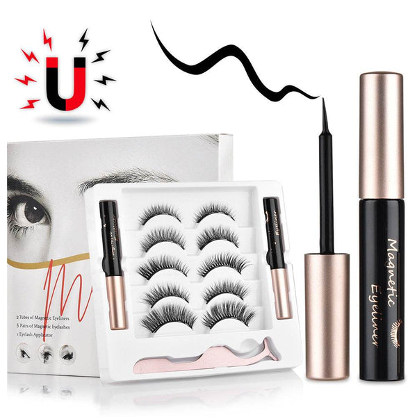 Magnetic false eyelashes - ZEYTONCART