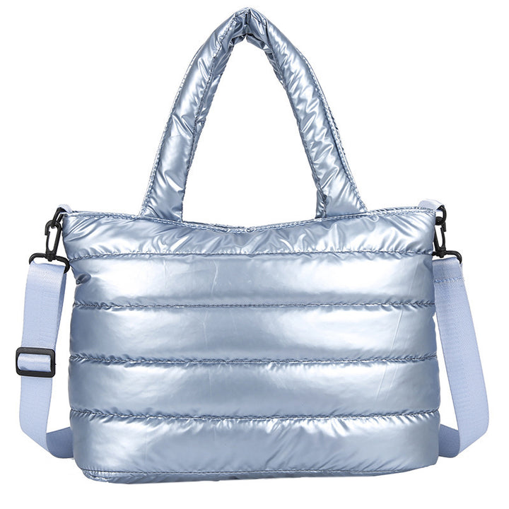 Women's Fashion Casual Shiny Shoulder Handbag - ZEYTONCART