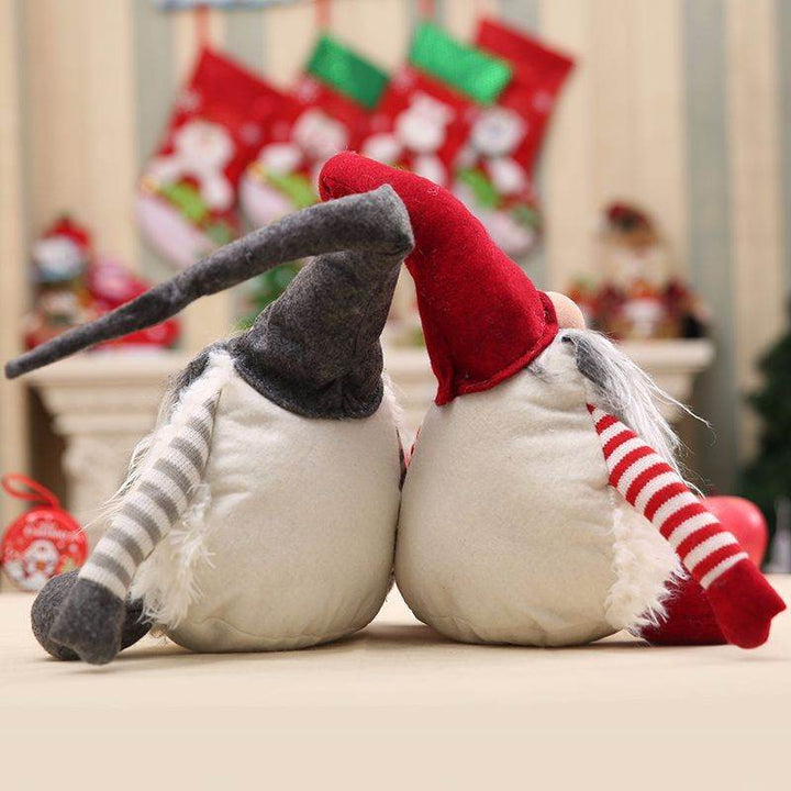 Cartoon christmas decoration doll faceless doll - ZEYTONCART