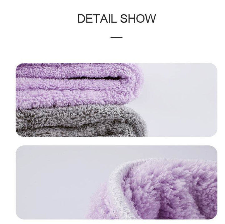 Female cute speed hair towel towel turban - ZEYTONCART