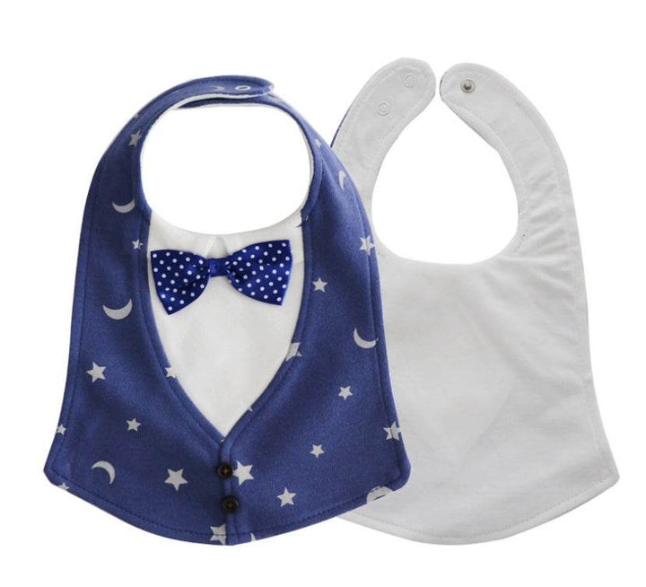 Gentleman Style Bibs Waterproof Baby Bib Novelty Burp Cloths Adjustable Newborn Toddler Infant Accessories - ZEYTONCART