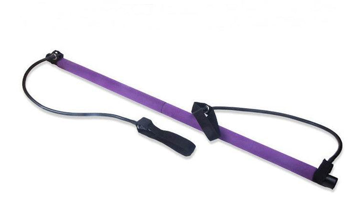 Yoga Crossfit Resistance Bands Exerciser Pull Rope Portable Gym Workout Pilates Bar Trainer Elastic Bands - ZEYTONCART