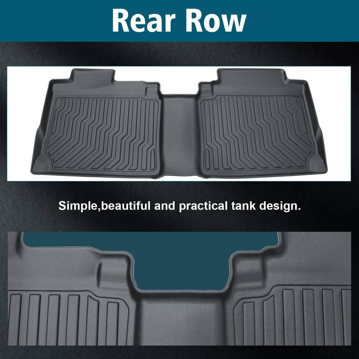 TPE Rubber Car Floor Mats For 12-17 Equinox & GMC Terrain Terrain Denali - ZEYTONCART