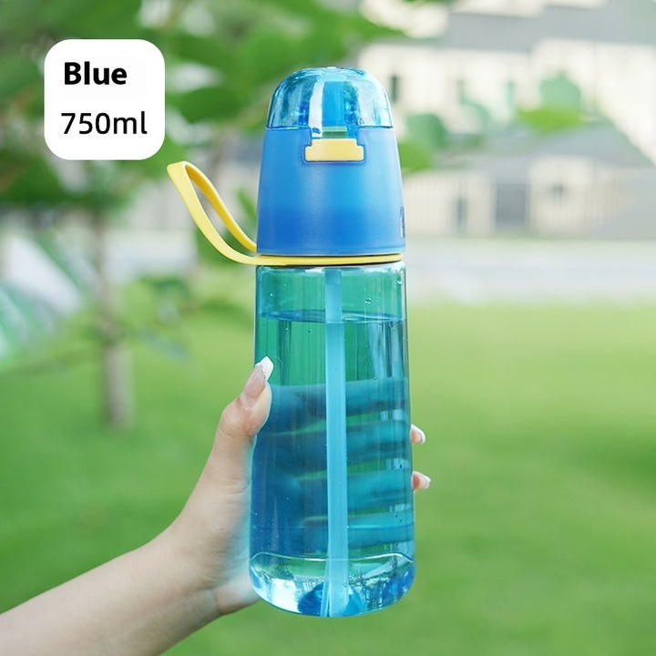 Girls Hydrating And Cooling Sports Spray Water Bottle - ZEYTONCART