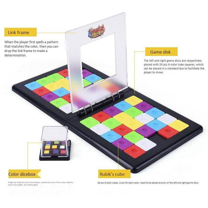 Play against colored cubes - ZEYTONCART