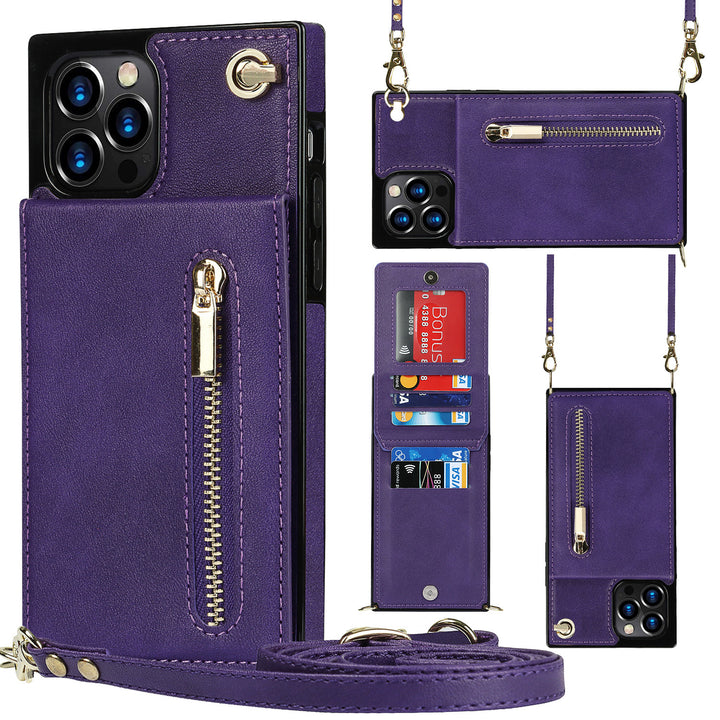 Zipper Phone Case Phone Case Crossbody - ZEYTONCART
