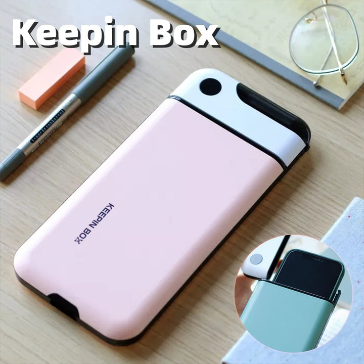 Self Discipline Phone Lock Portable Mobile Phone Lock Box Timer Smartphone Locking Case Safe Timed Lockbox Self-Discipline Keepin Box Limit Cell Phones Use - ZEYTONCART
