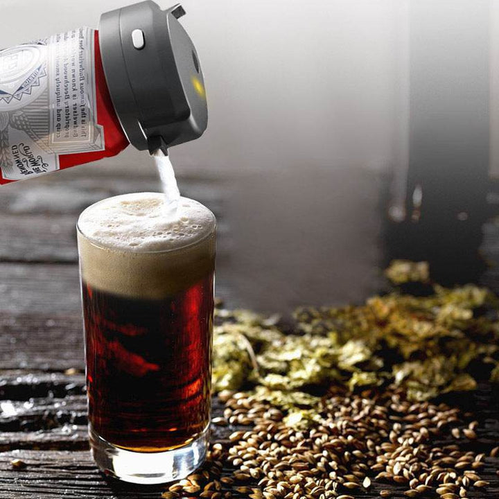 Portable Electric Beer Dispensers 40000 Times Ultrasonic Vibration Special Purpose For Bottled & Canned Beer Foam Machine - ZEYTONCART