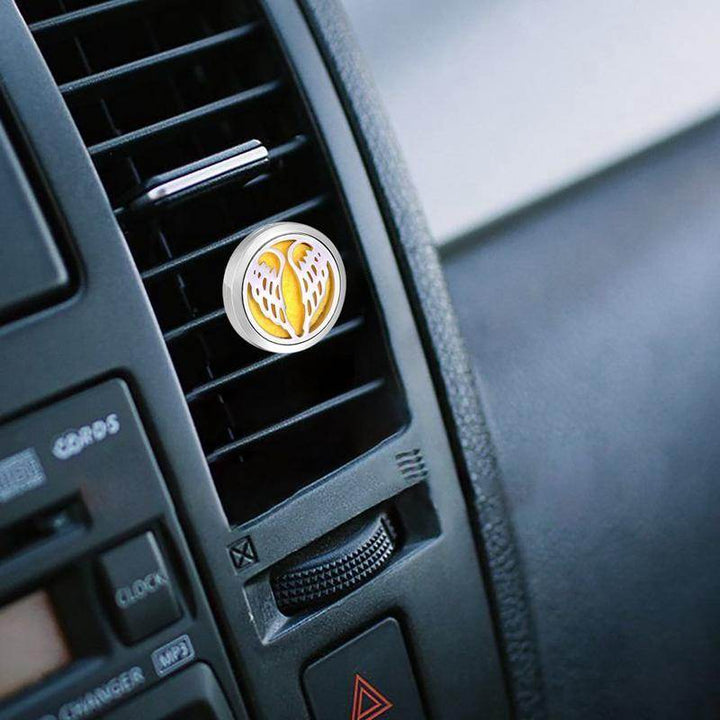 Wings Aromatherapy Car Diffuser Locket - ZEYTONCART