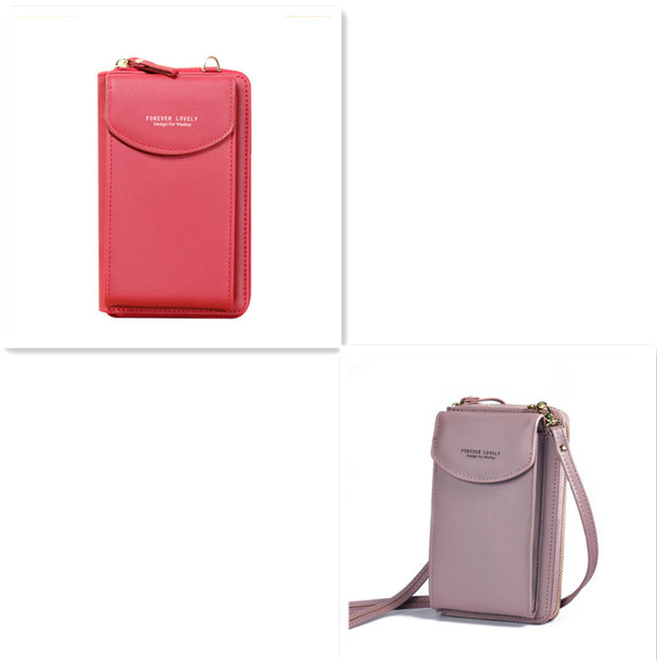 PU Luxury Handbags Womens Bags for Woman Ladies Hand Bags Women's Crossbody Bags Purse Clutch Phone Wallet Shoulder Bag - ZEYTONCART