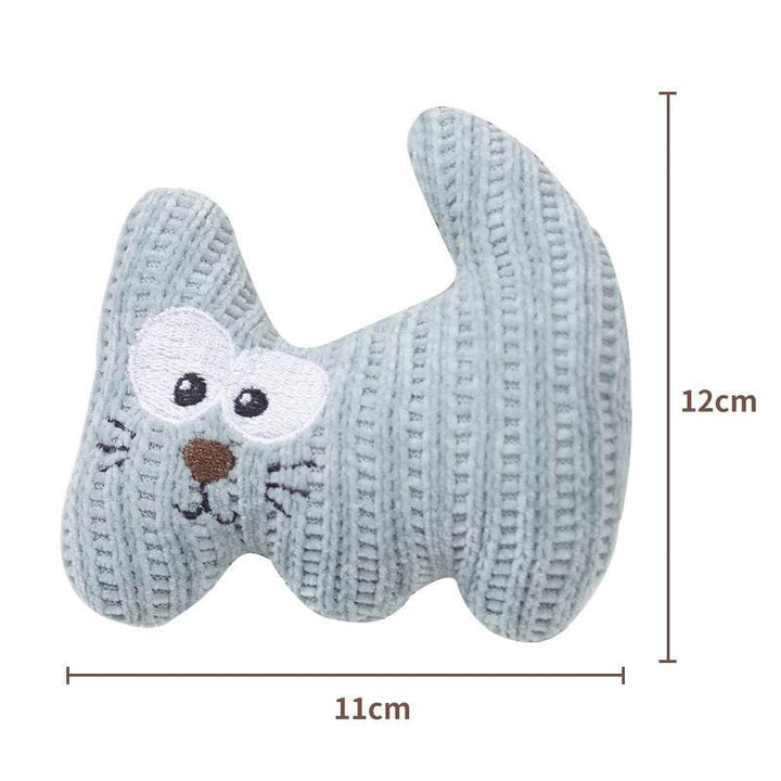 Catnip Toy For Cats Kittens Plush Rope Cat Chew Toy With Bell Bite Resistant Catnip Toys Cat Teething Toy - ZEYTONCART