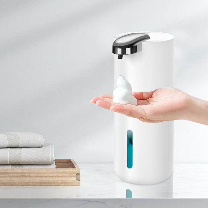 380ml Electric Sanitizer Dispenser Touchless Infrared Sensor Foam Soap Dispenser Wall Mounted Automatic Liquid Soap Dispensers - ZEYTONCART