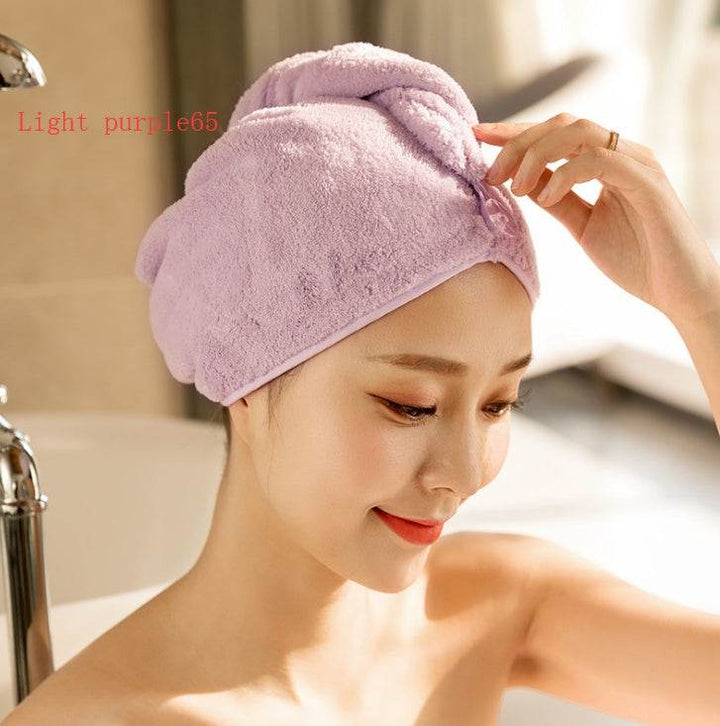 Women's Hair Dryer Cap, Absorbent Dry Hair Towel - ZEYTONCART