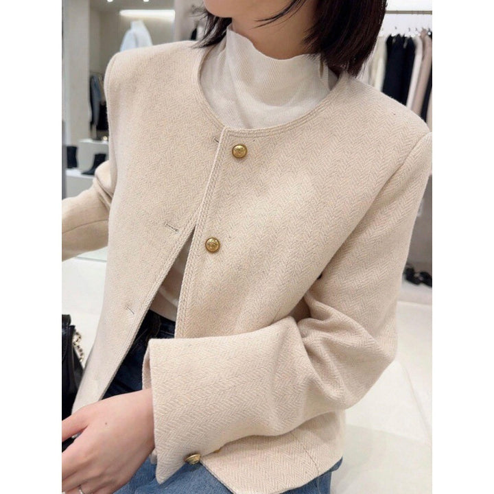 Wool Women's Short Coat Autumn And Winter - ZEYTONCART