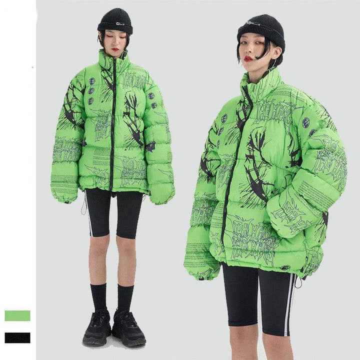 Personalized Creative Printing Men And Women Thick Cotton Clothing - ZEYTONCART