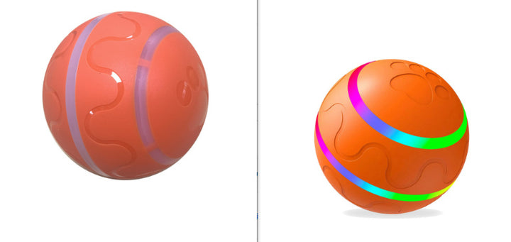 Pet New Cat Wicked Ball Toy Intelligent Ball USB Cat Toys Self Rotating Ball Automatic Rotation Ball - ZEYTONCART