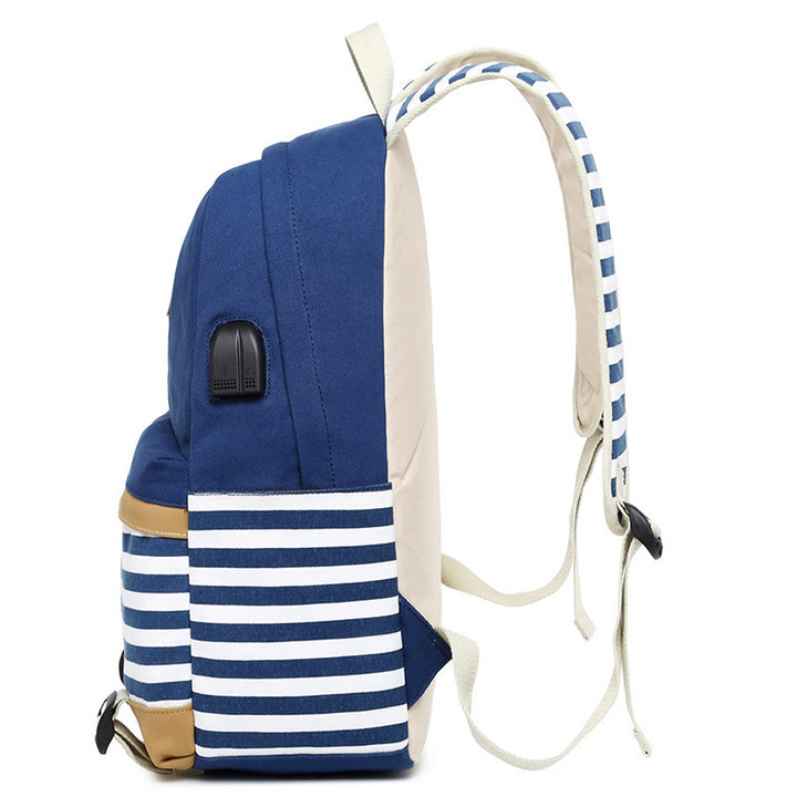 Fashion Korean printed canvas handbags - ZEYTONCART