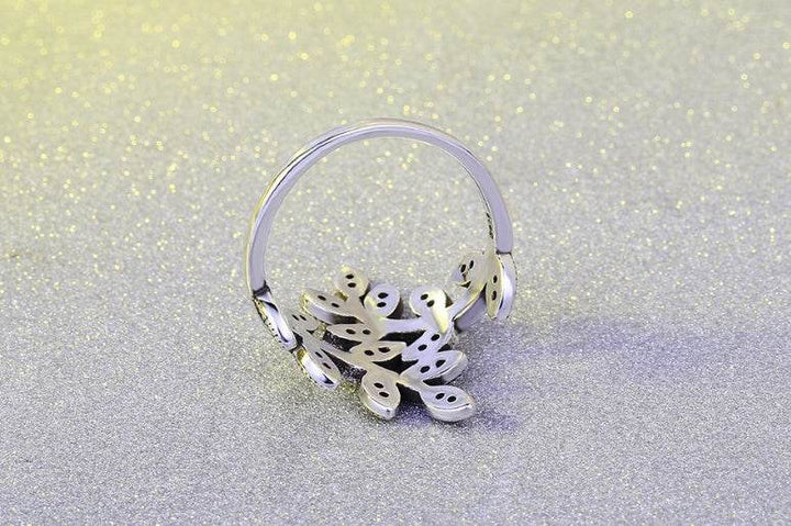 Tree of Life Rings Black Vintage Rings - ZEYTONCART