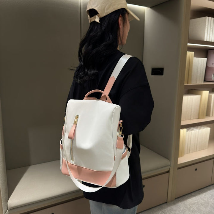 Anti-theft Backpack Soft Texture Large Capacity Women's Backpack Out Travel Bag Tide - ZEYTONCART
