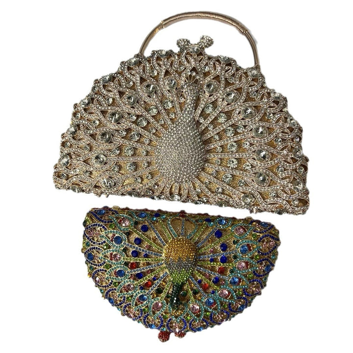 Large Peacock Diamond Every Night Bags Luxury - ZEYTONCART