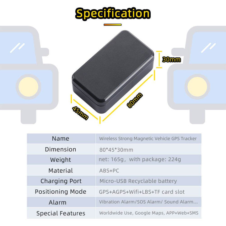 GPS vehicle wireless locator - ZEYTONCART