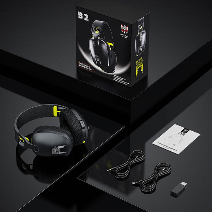 Wireless Gaming Headphone Head-mounted Noise Reduction Headset Stereo Bluetooth - ZEYTONCART