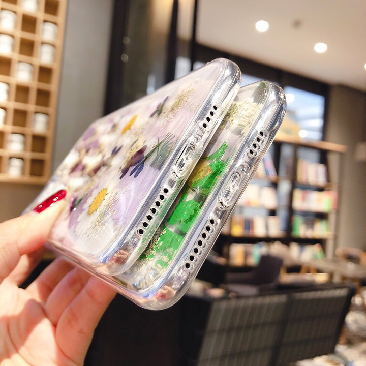 Preserved Flower Epoxy Phone Cases - ZEYTONCART
