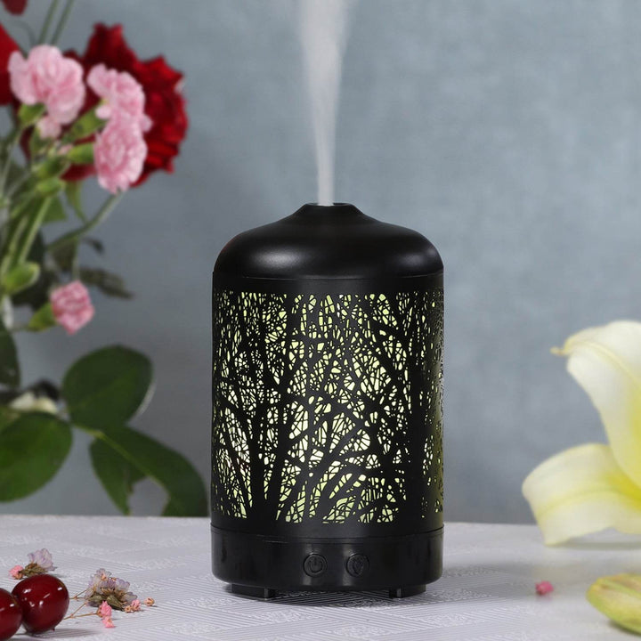 LED gradient oil diffuser aromatherapy machine - ZEYTONCART