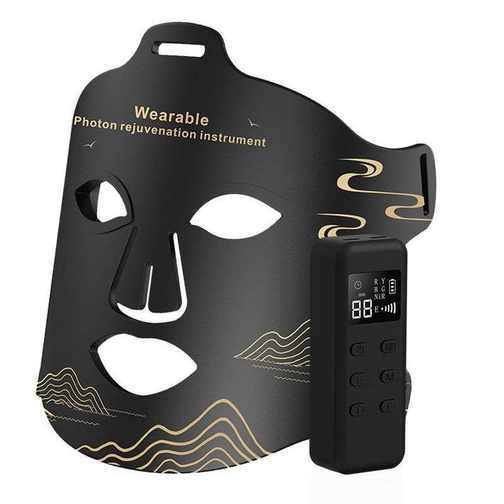 New Infrared Phototherapy Beauty Apparatus Face Led Color Light Skin Rejuvenation Beauty Mask - ZEYTONCART