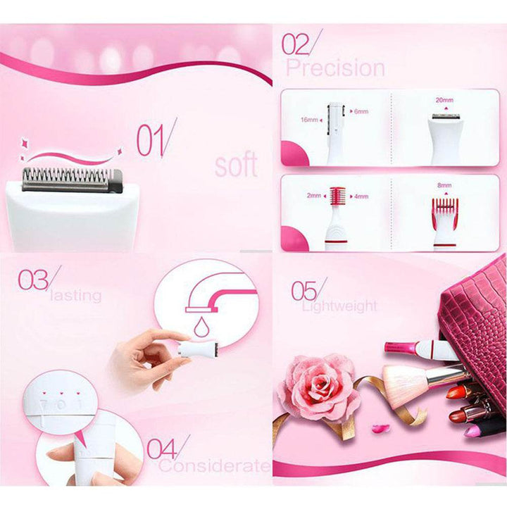 Multifunctional hair trimmer epilator - ZEYTONCART