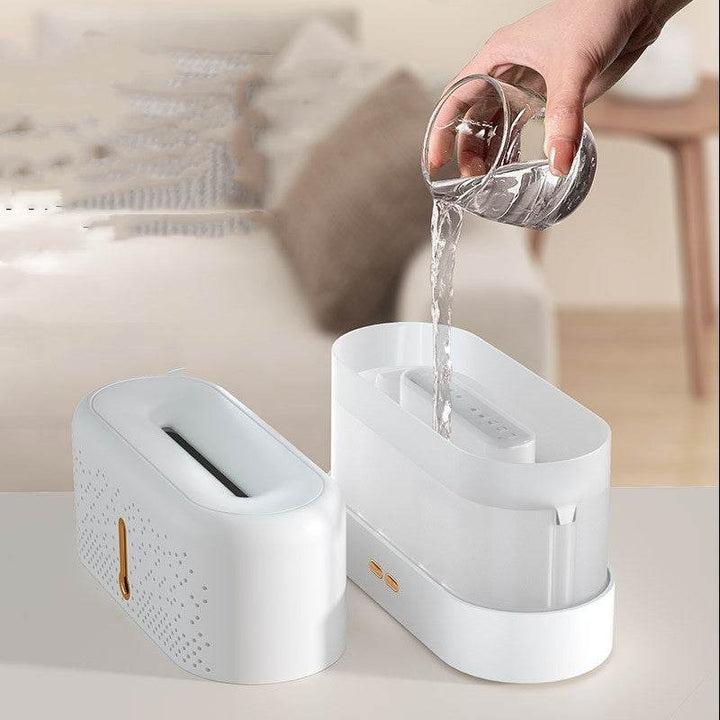 Ultrasonic Aromatherapy Diffuser - Home Flame Humidifier - ZEYTONCART