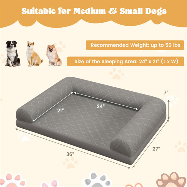 36 Inch Orthopedic Dog Bed, Amazon Shipping, WALMART Prohibited From Sale, Not Shipped On Weekends - ZEYTONCART