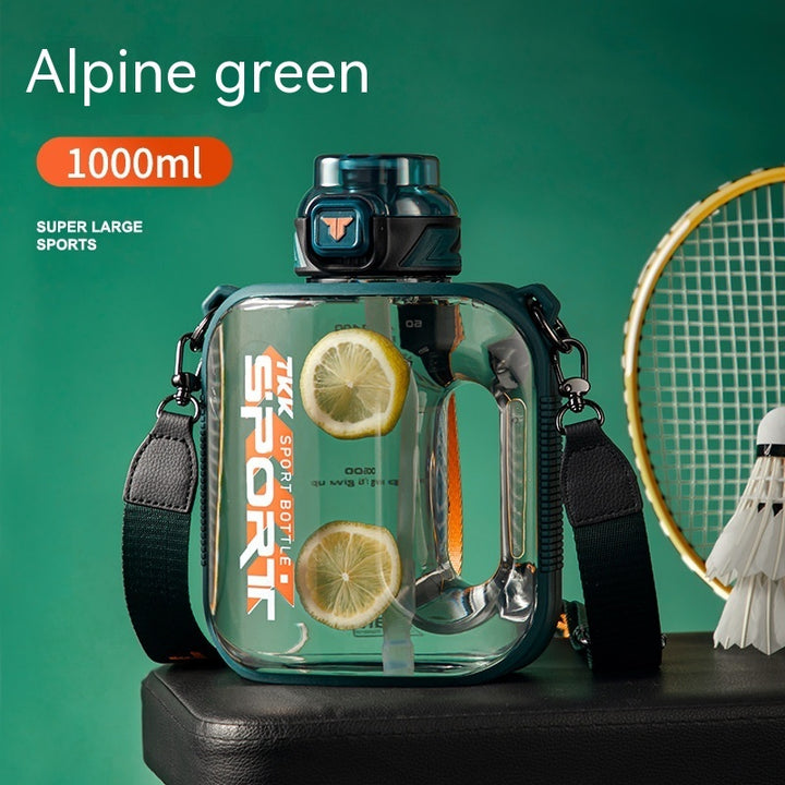 Sports Large Water Bottle Large Capacity Outdoor Portable Barrels High Temperature Resistant - ZEYTONCART