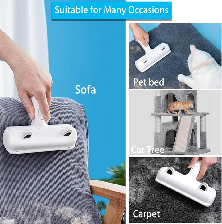 Clothes Quilt Sofa Hair Brush Pet Paint Roller Type Hair Remover - ZEYTONCART
