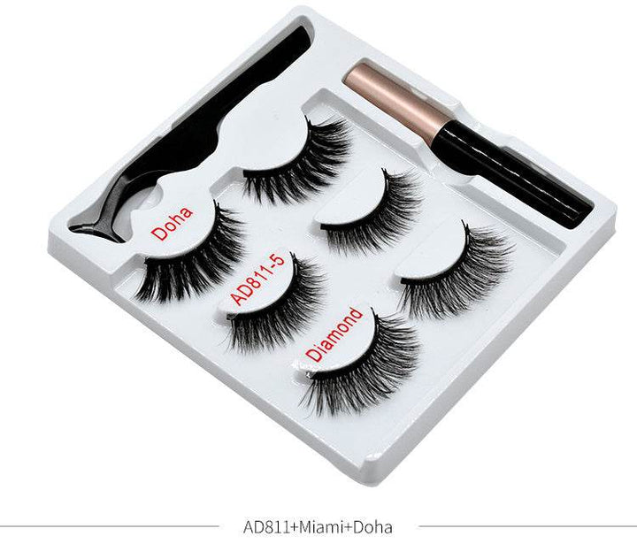 Magnetic false eyelashes - ZEYTONCART
