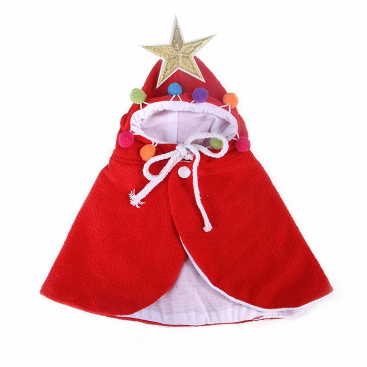 Cute Dog Cat Costume Christmas Cloak Halloween Disguise Cat - ZEYTONCART