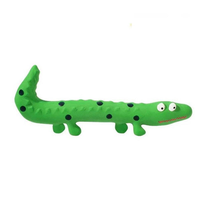 Dog Chew Toy Latex Lizard Squeaky Pet Toys For Small Medium Dogs Interactive Funny Dog Sounding Training Toy Pet Supplies - ZEYTONCART