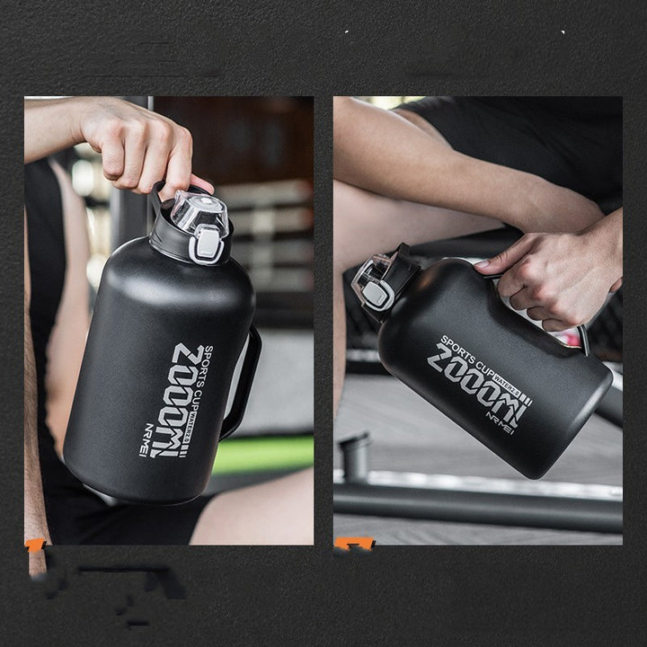 Outdoor Portable Sports Straw Portable Ice Water Cup - ZEYTONCART